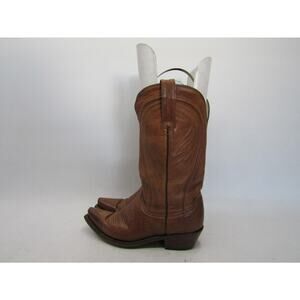 Ferrini Womens Size 6.5 B Brown Leather Cowboy Western Boots